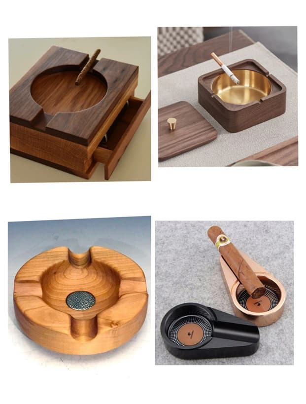 Wooden Ashtray