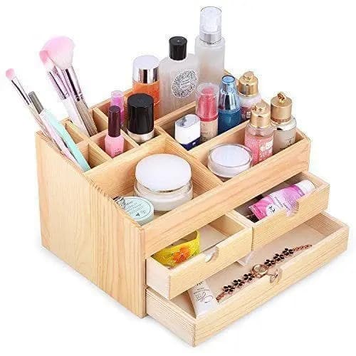 Wooden Makeup Box