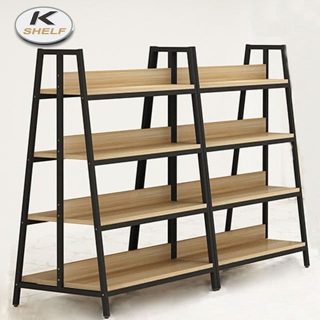 Wooden Supermarket Racks